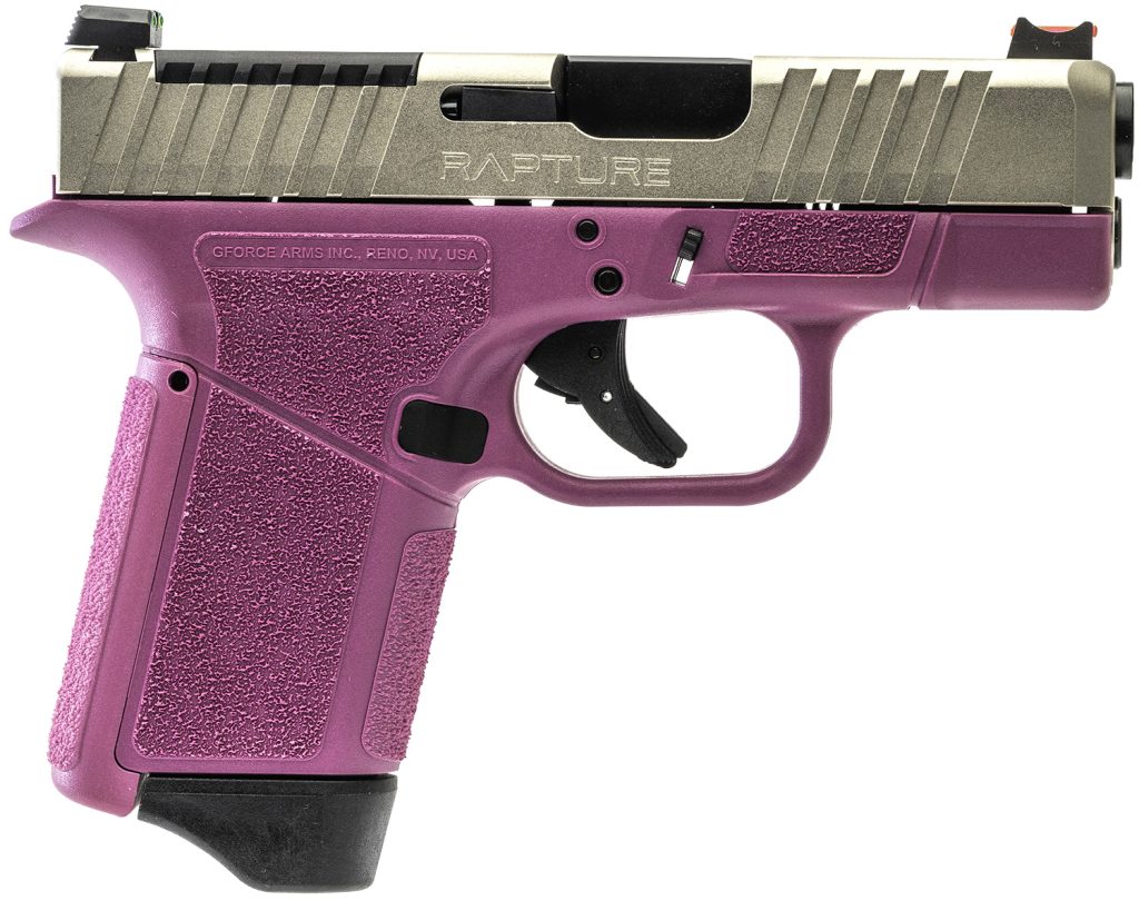 GF9 9MM 3.25" PNK/NKL 12+1 - PINK FRAME | NICKEL SLIDE