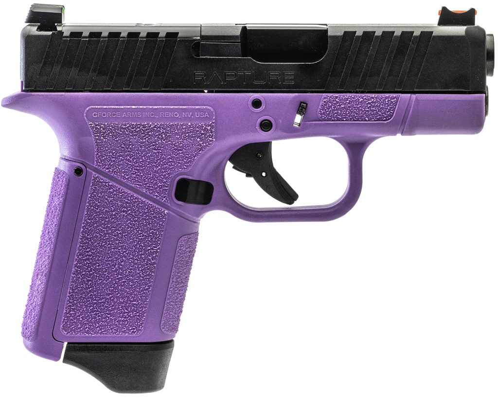 GF9 9MM 3.25" PPL/BLK 12+1 - PURPLE FRAME | BLACK SLIDE