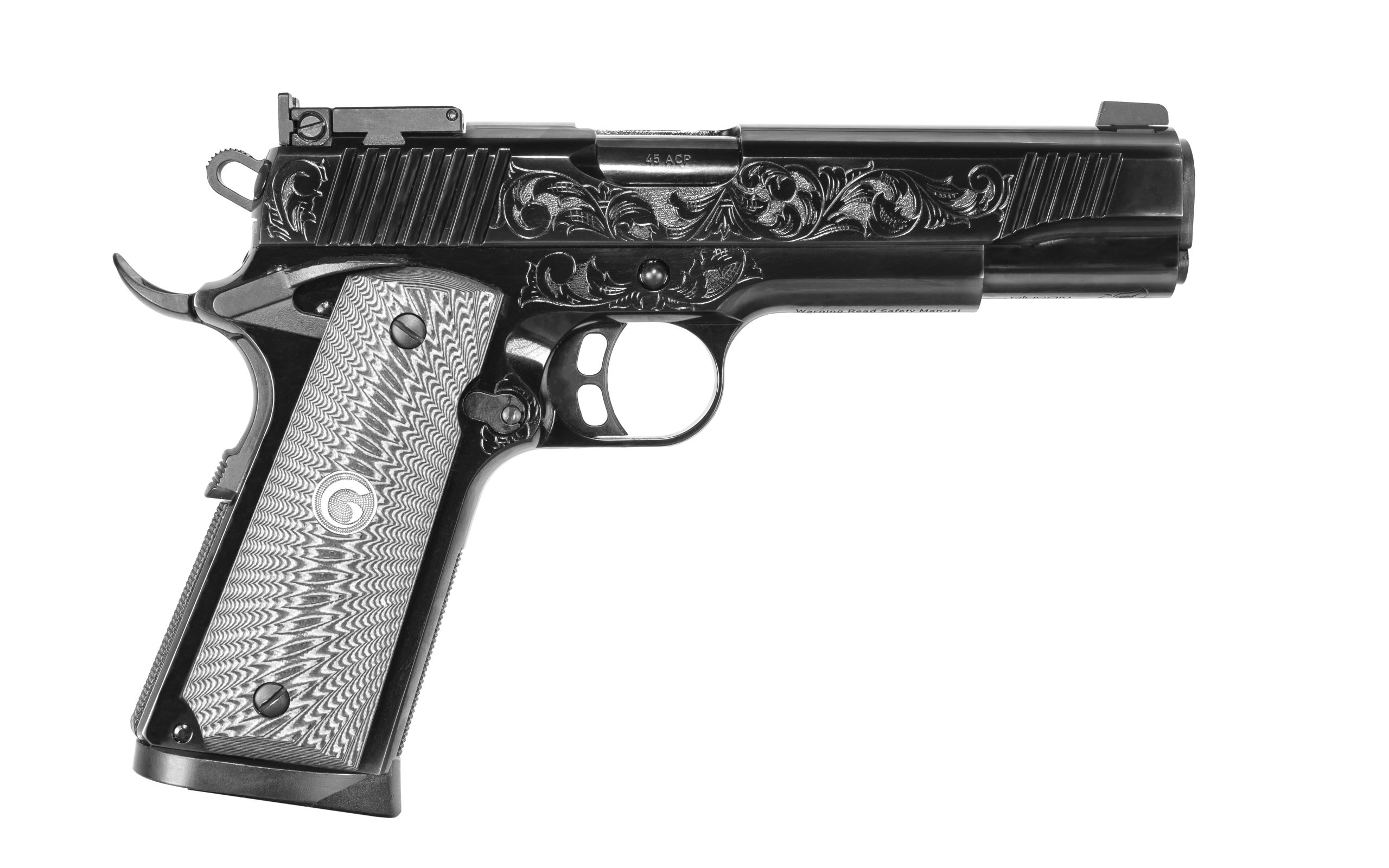 MC1911 MATCH LUX 45ACP BLK 5" - BLACK CHROME