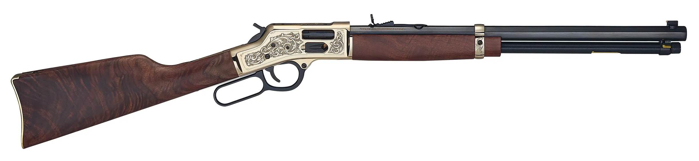 H6 BIG BOY DELUXE 44MAG/44SP - H006GD | SIDE GATE | ENGRAVED