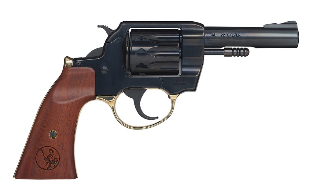 GOLDEN BOY REVOLVER 22LR 4" - GUNFIGHTER GRIP | 10 RD.