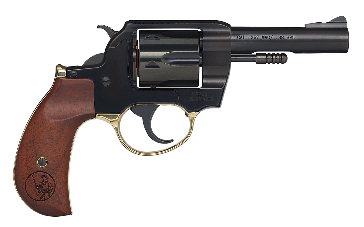 BIGBOY REVOLVER 357MAG BH 4" - H017BDM|BIRDSHEAD GRIP|6 RD.