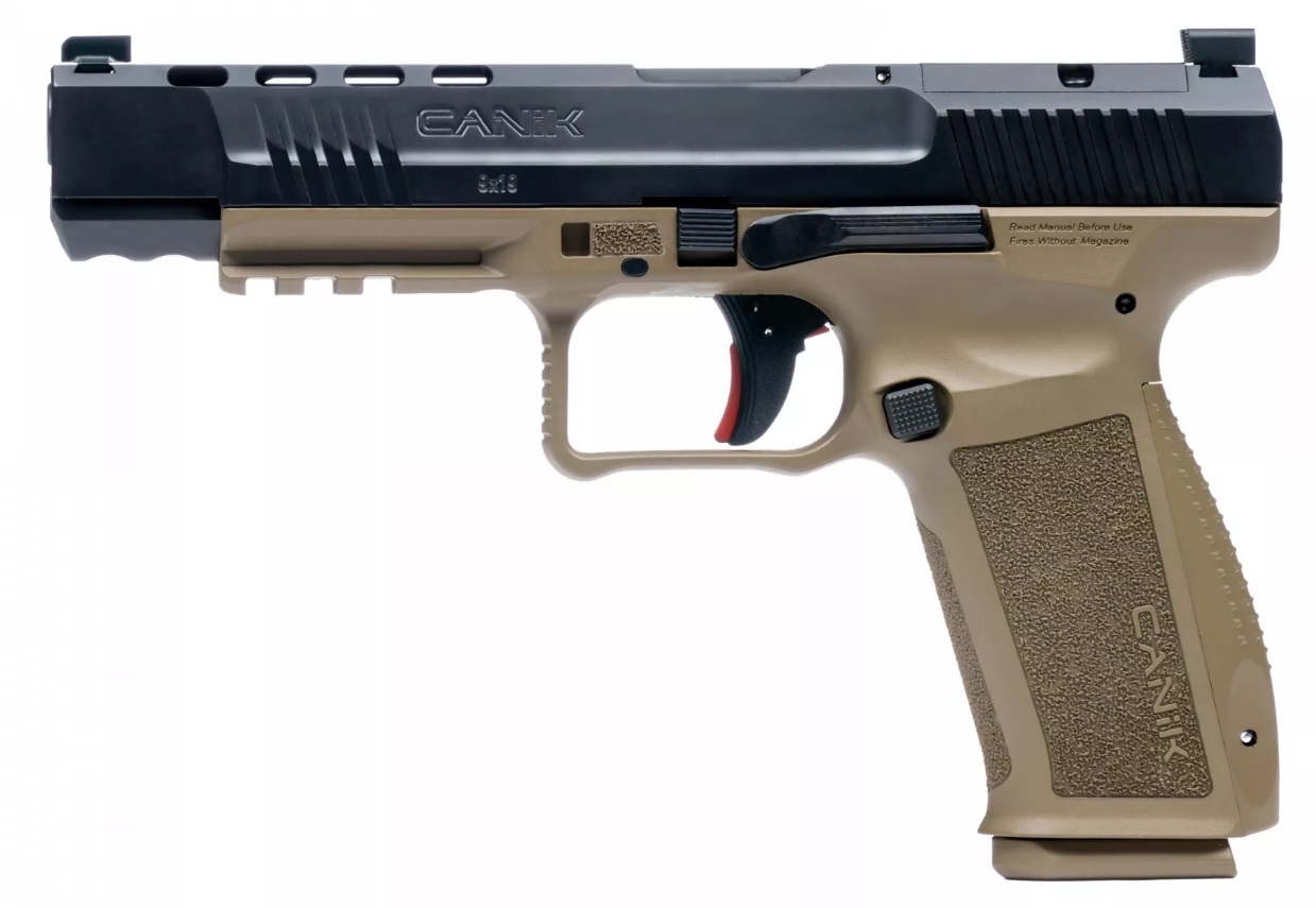 METE SFX 9MM BLK/FDE 20+1 5.2" - OPTICS READY SLIDE CUT