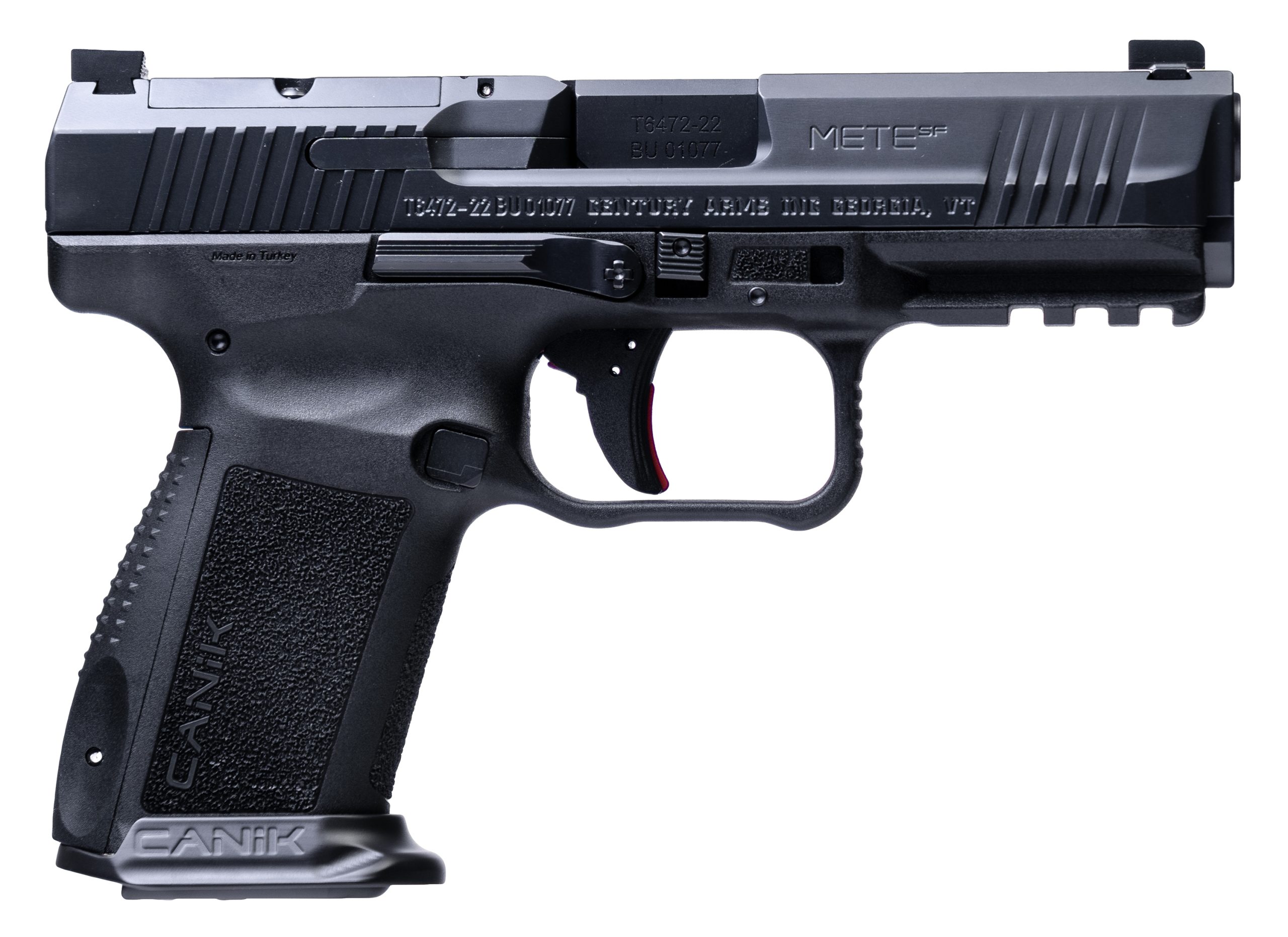 METE SF 9MM BLK 15+1 - OPTICS READY SLIDE CUT