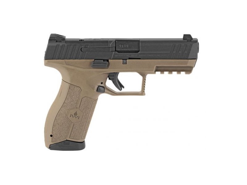 MASADA OR 9MM POLY 4" FDE 17+1 - (2) 17RD MAGS | OPTICS READY