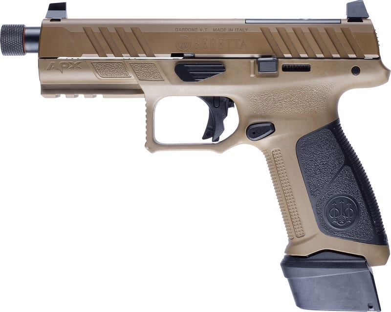 APX A1 TAC 9MM BLK/FDE 21+1 TB