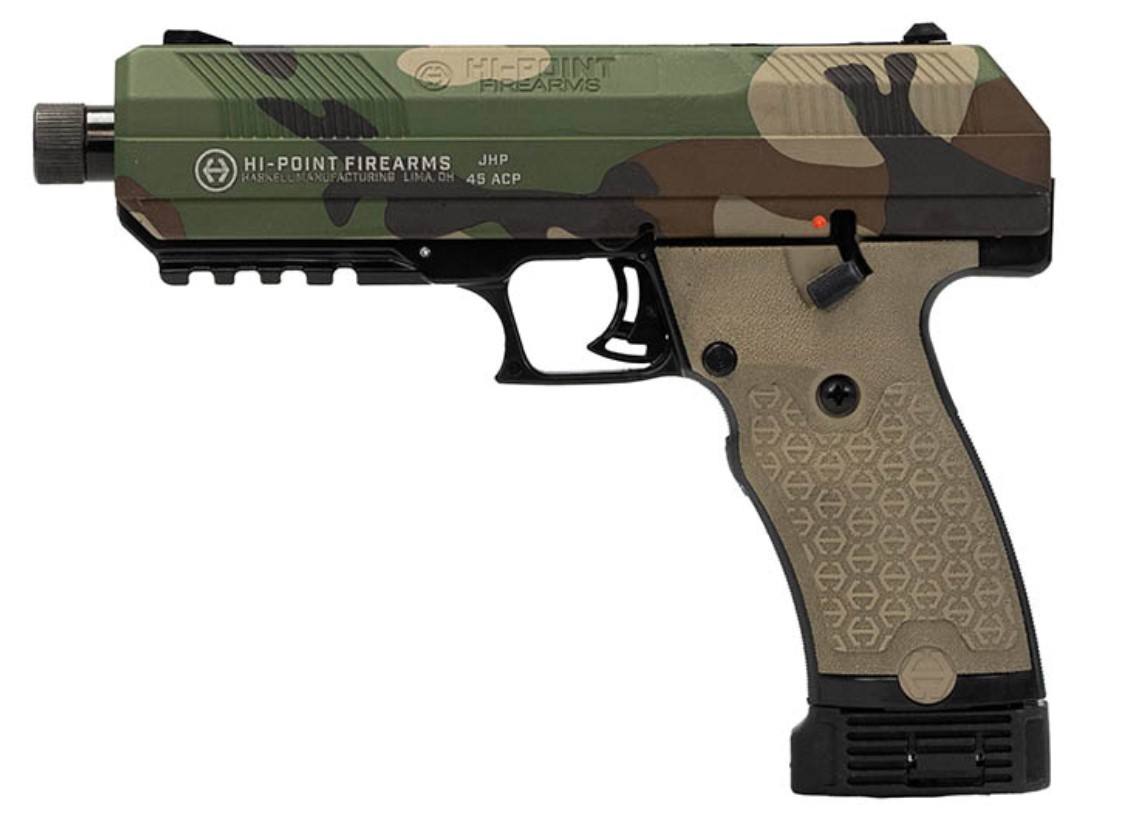 JHP GEN2 45ACP M81 CAMO 9+1 TB - STRIKER FIRE PISTOL