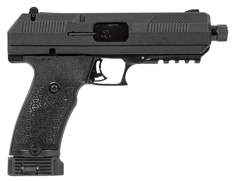 JHP 45ACP BLACK 9+1 5.25" TB - STRIKER FIRE PISTOL