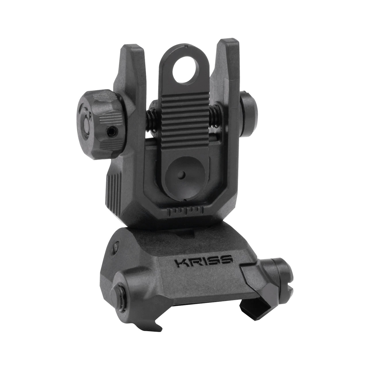 REAR FLIP-UP SIGHT BLK POLY - DA-PRSBL00