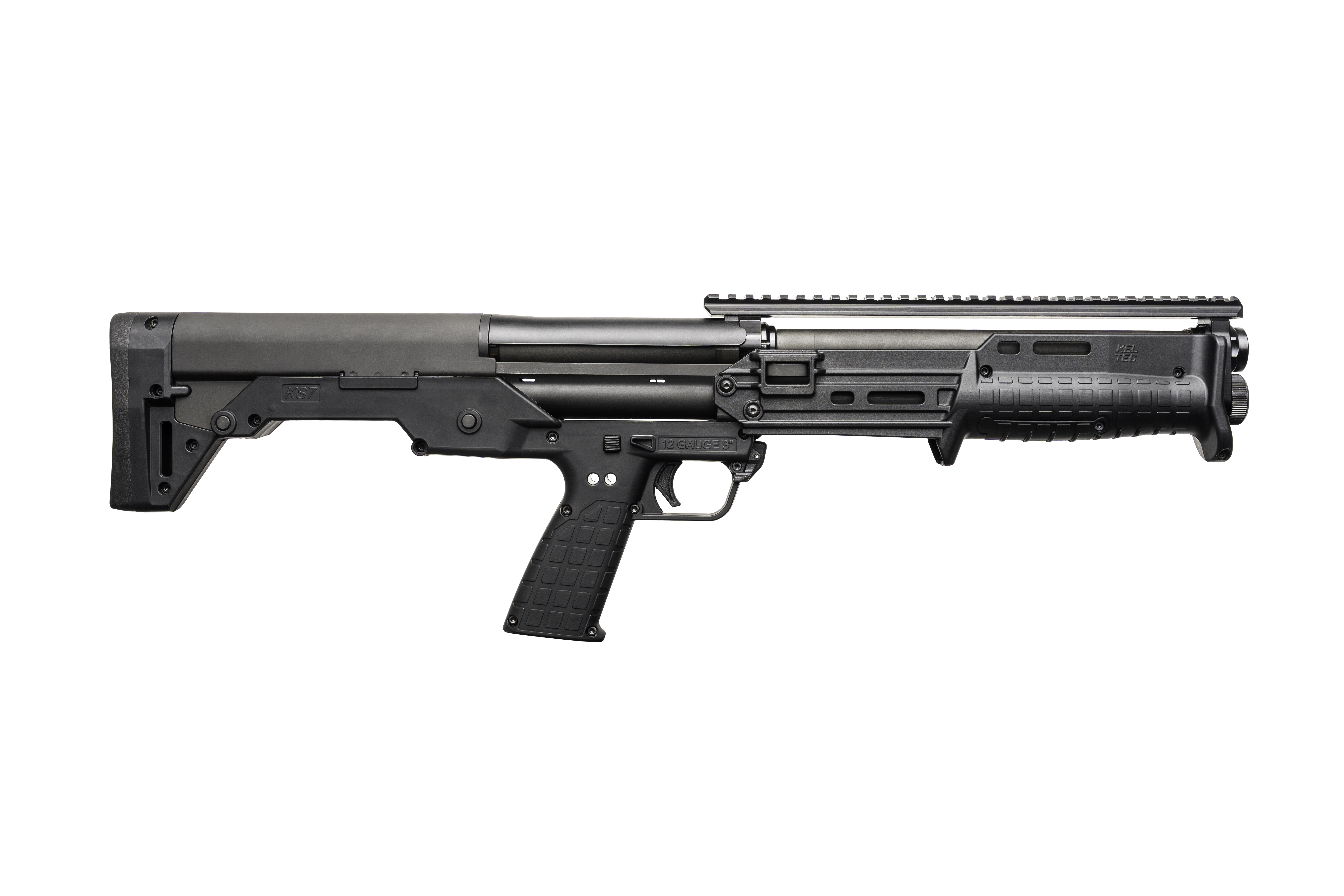 KS7 GEN2 12/18.5 6+1 BLK - BLACK SYNTHETIC STOCK
