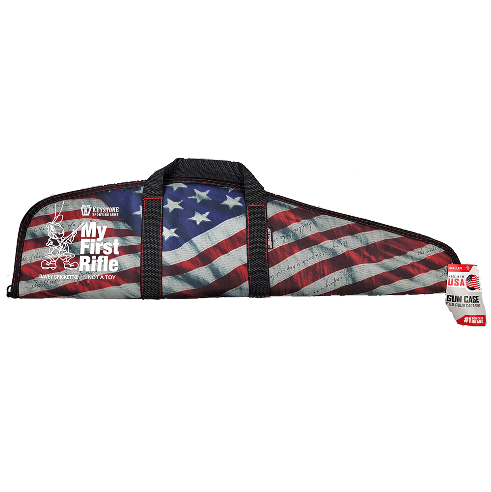CASE RIFLE CRICKETT PADDED USA - USA FLAG CASE