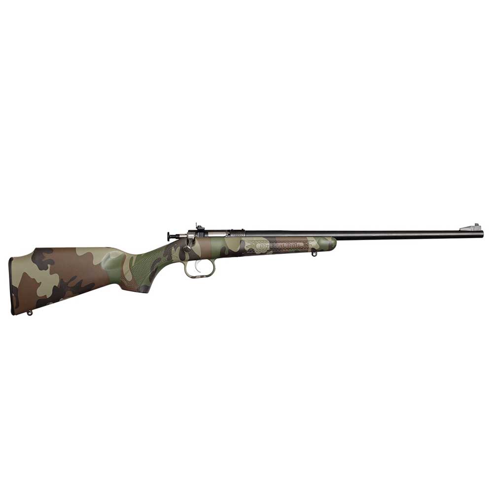 CRICKETT 22LR M81 CAMO/BLUED - SINGLE-SHOT