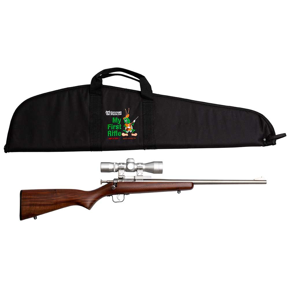 CRICKETT 22LR SS/WD PKG - WALNUT STOCK