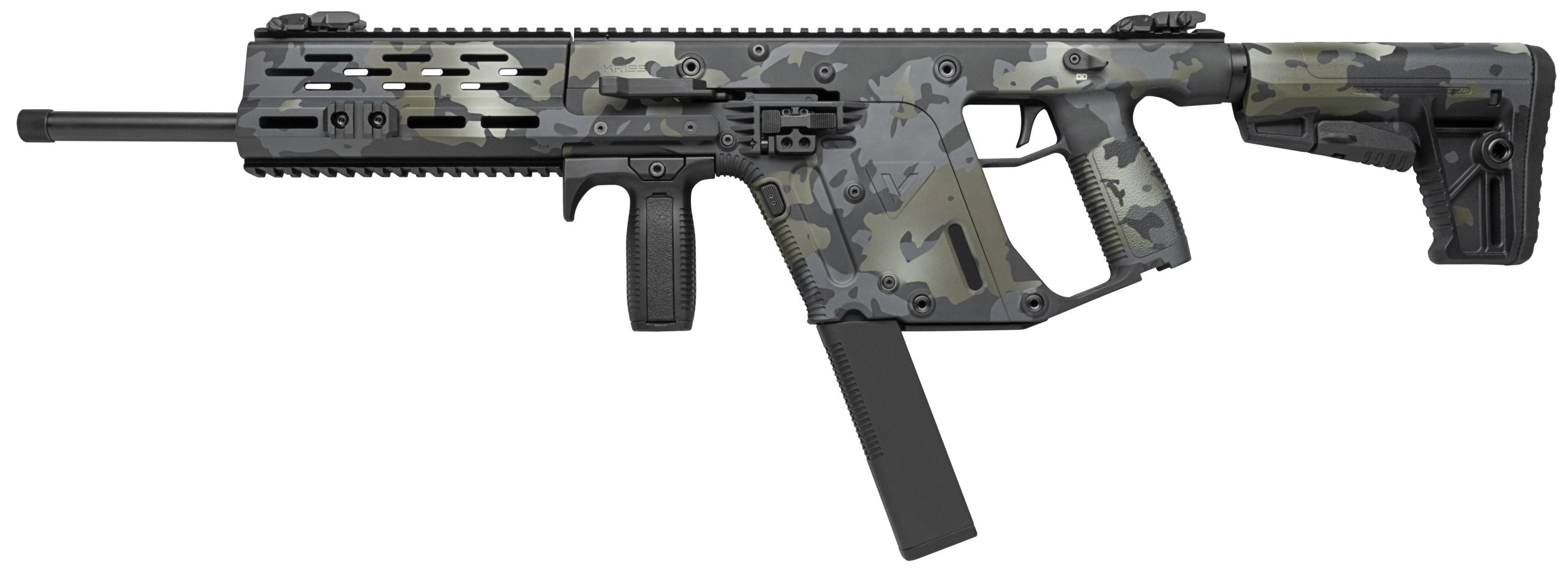 VECTOR CRB-E 22LR 16" MC BLK - BLACK MULTICAM