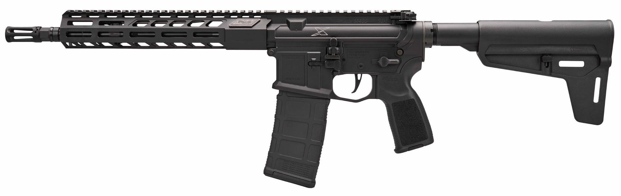 M400 SDI 5.56MM BLK 11" 30+1 - PM400-SDI-11B-BLK | BSL BRACE
