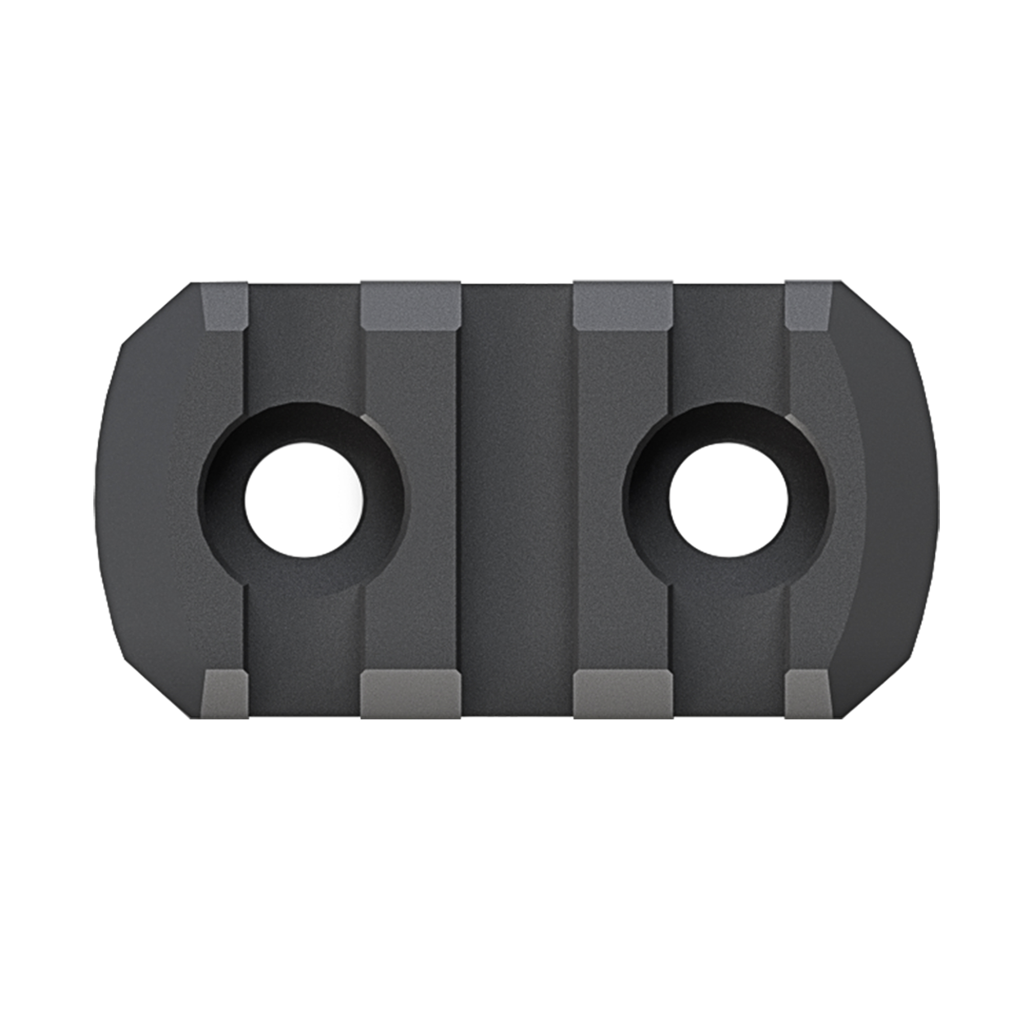 M-LOK ALUMINUM RAIL 3 SLOT BLK