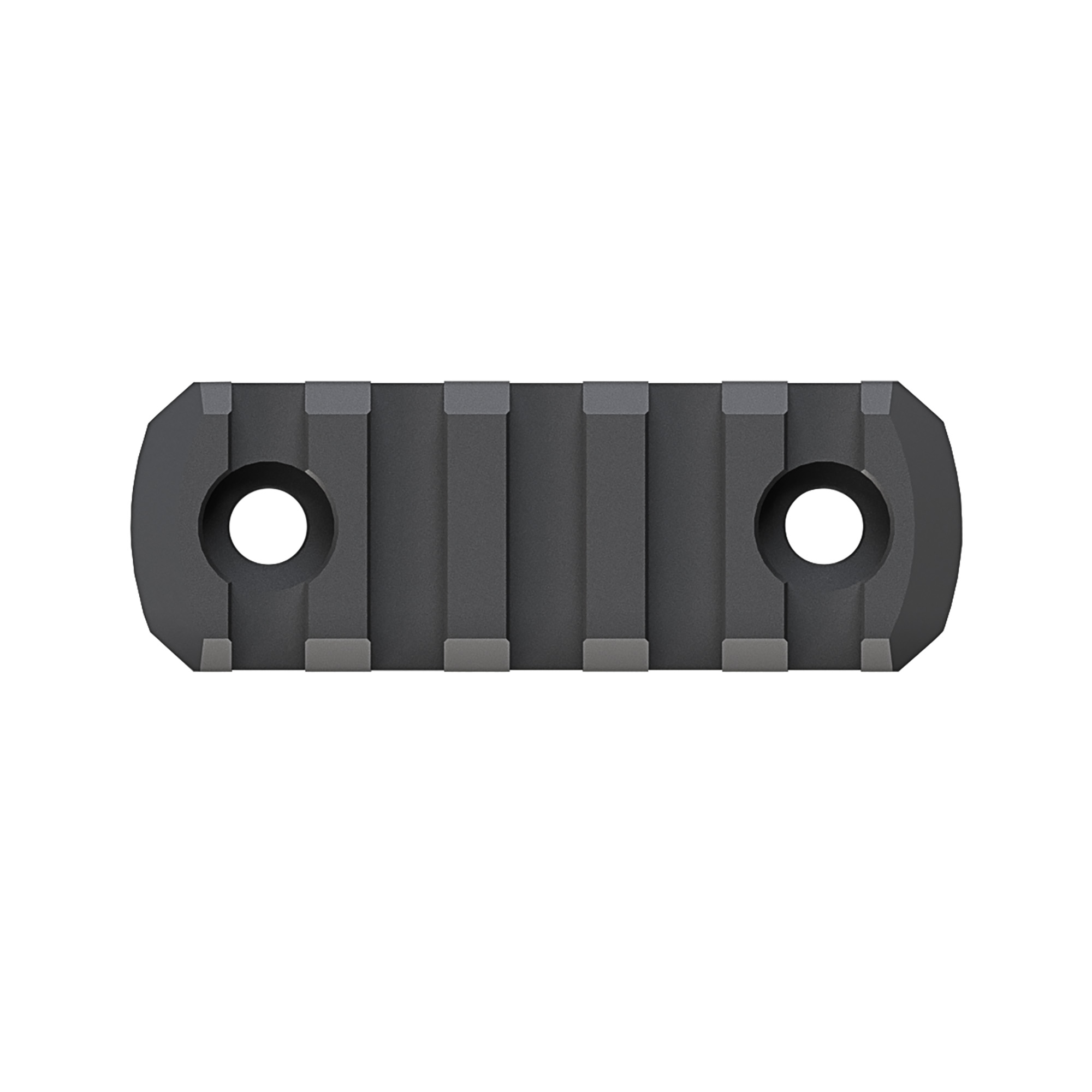 M-LOK POLYMER RAIL 5 SLOT BLK