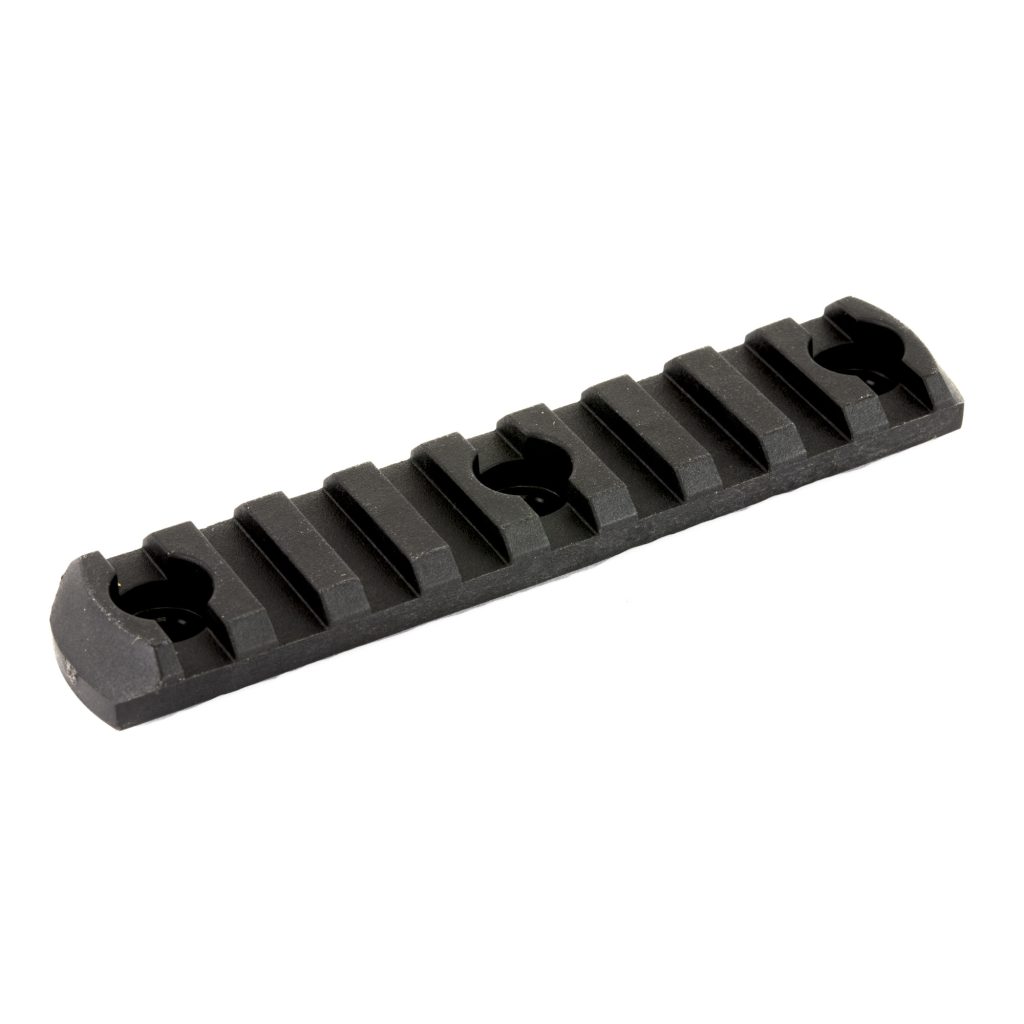 M-LOK POLYMER RAIL 9 SLOT BLK