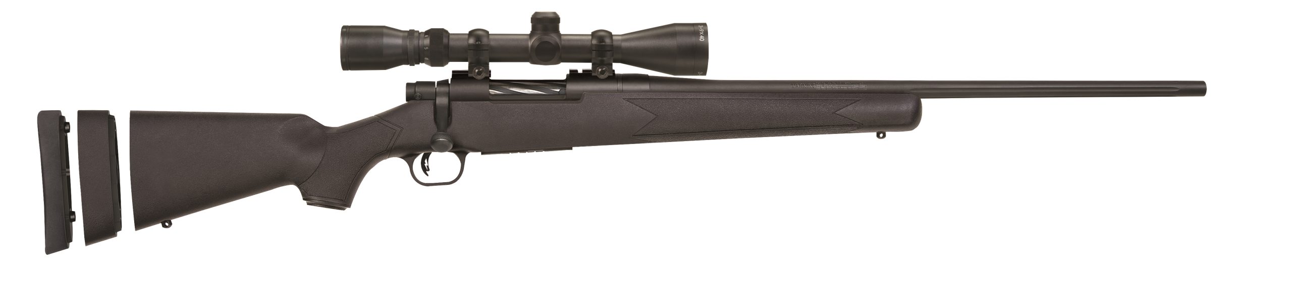 PATRIOT SPR BANT 350LEG SCOPE - BL/SYN|22" BBL|3-9X40 SCOPE