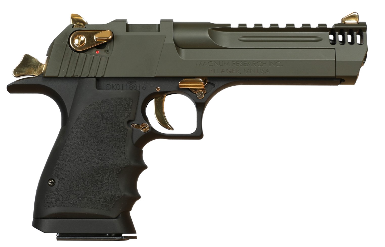 DESERT EAGLE L5 44MAG GRN 5" - IMB / MIL-SPEC GREEN CERAKOTE