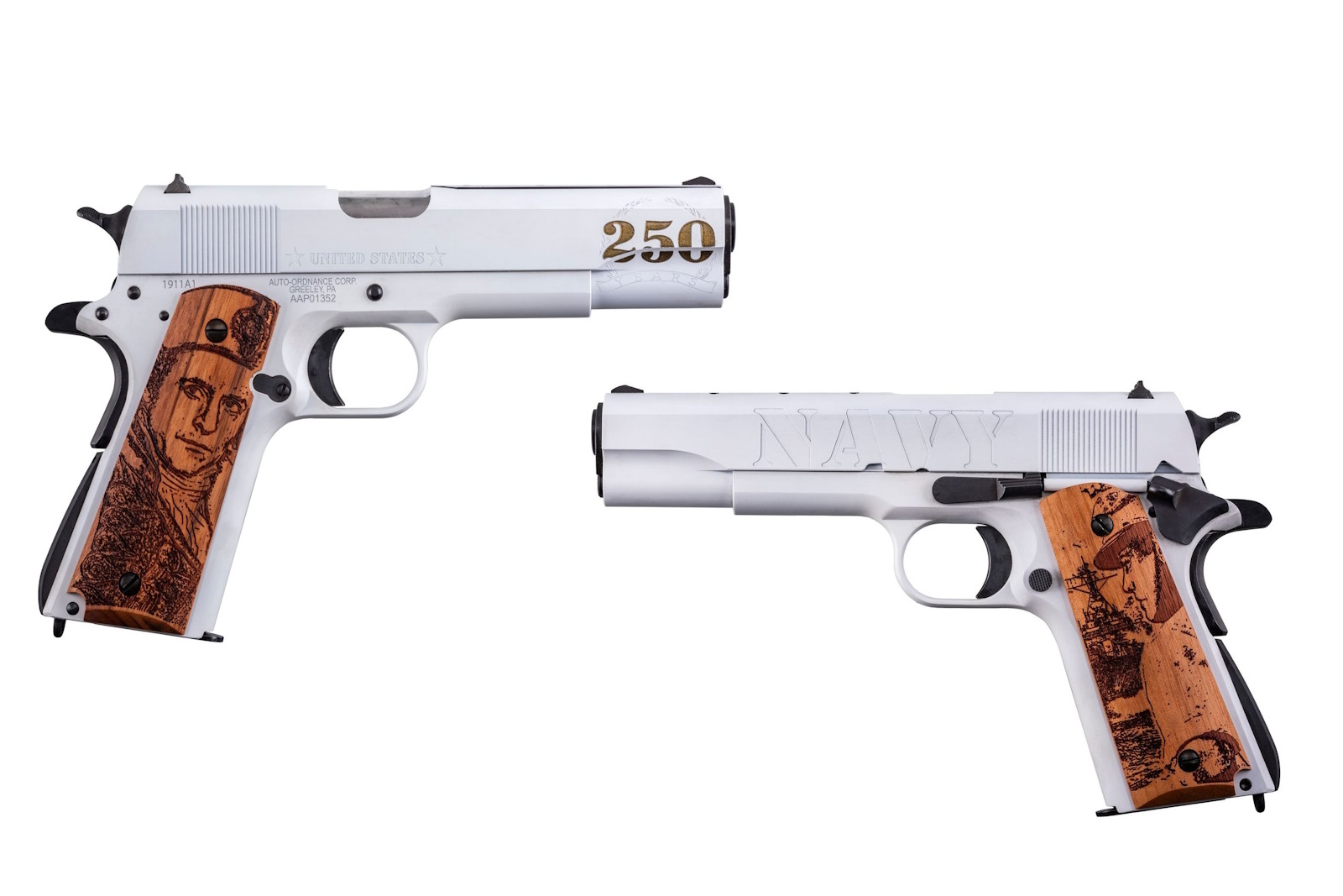 1911A1 NAVY 250TH 45ACP 5" 7+1 - A SALUTE TO SERVICE SERIES
