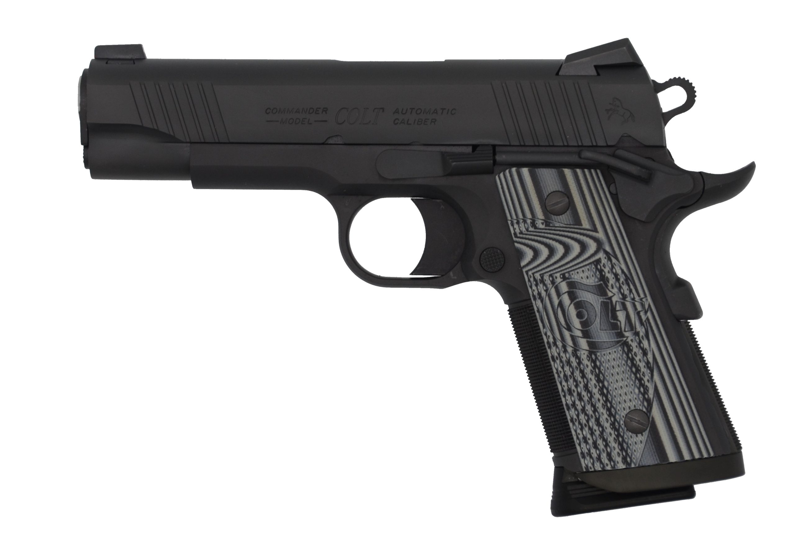 COMBAT UNIT CCO 9MM BLK 4.25" - PVD BLACK | G10 SCALLOP GRIPS