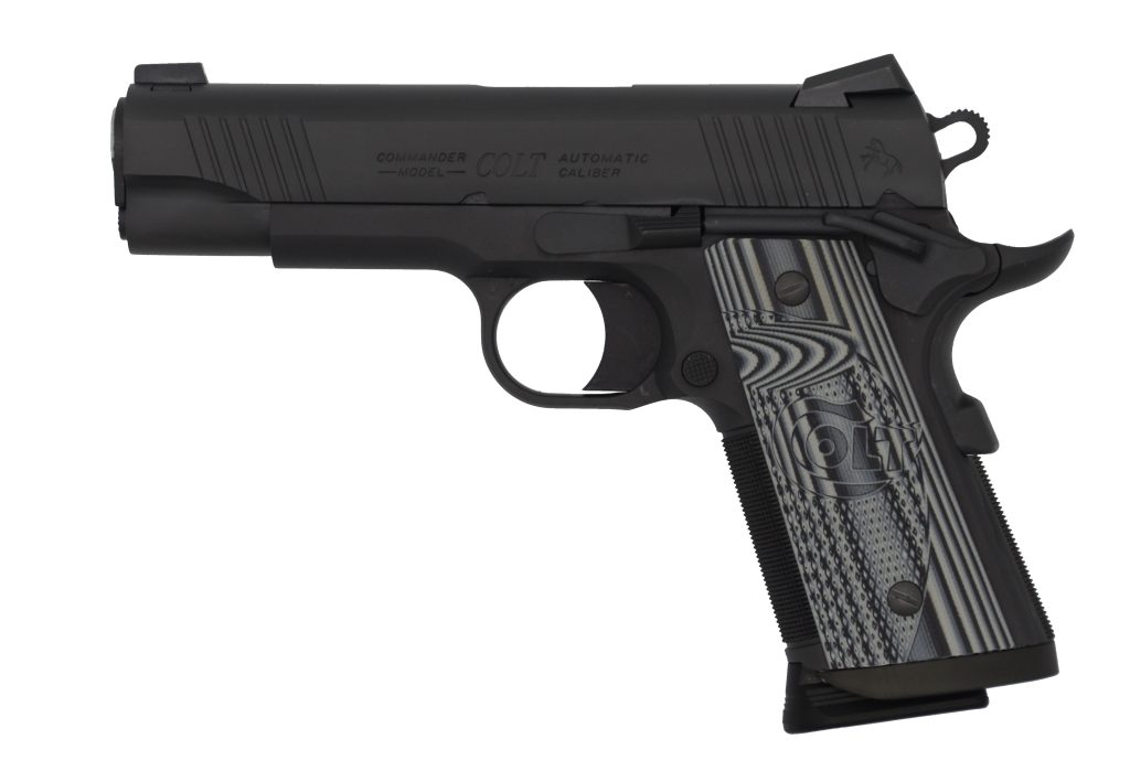 COMBAT UNIT CCO 45ACP BK 4.25" - PVD BLACK | G10 SCALLOP GRIPS