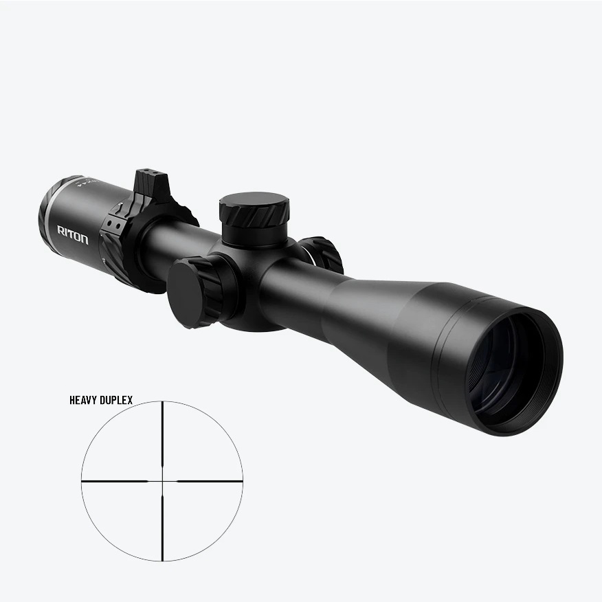3 PRIMAL 4-16X44 30MM MOA DPLX - MATTE BLACK DUPLEX RETICLE