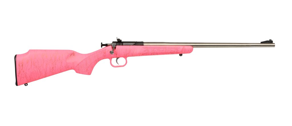 CRICKETT 22LR SS PINK/GOLD WEB - PINK/GOLD WEBBING STOCK
