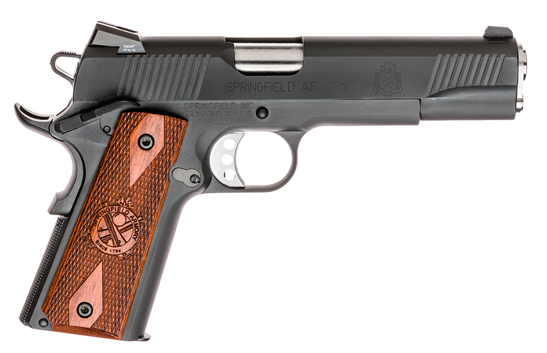 1911 45 LOADED PKRZD NS - 5" BBL / FULL SIZE GRIP 7+1