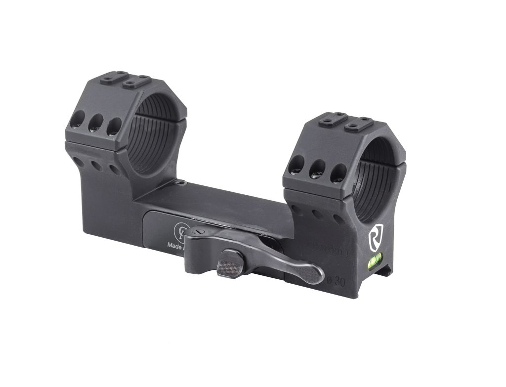PICATINNY MOUNT 30MM QD 0MOA - MATTE BLACK
