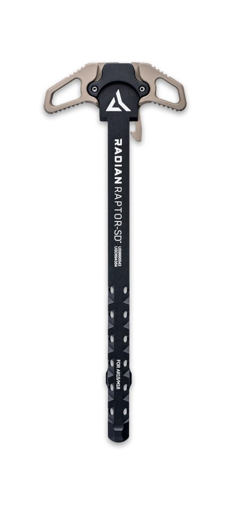 RAPTOR SD CHARGING HANDLE FDE - AMBI | SUPPRESSOR OPTIMIZED