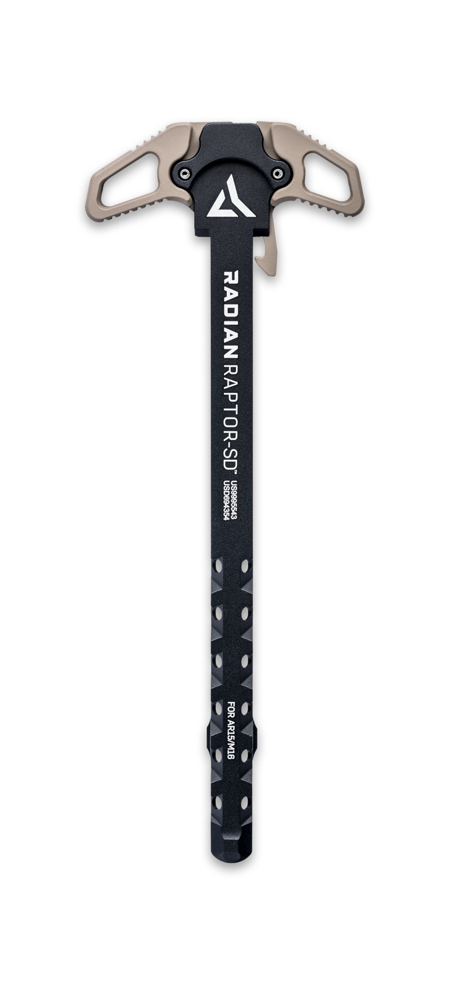 RAPTOR SD CHARGING HANDLE FDE - AMBI | SUPPRESSOR OPTIMIZED