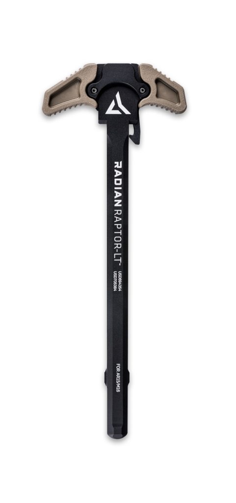 RAPTOR LT CHARGING HANDLE FDE - AMBIDEXTROUS