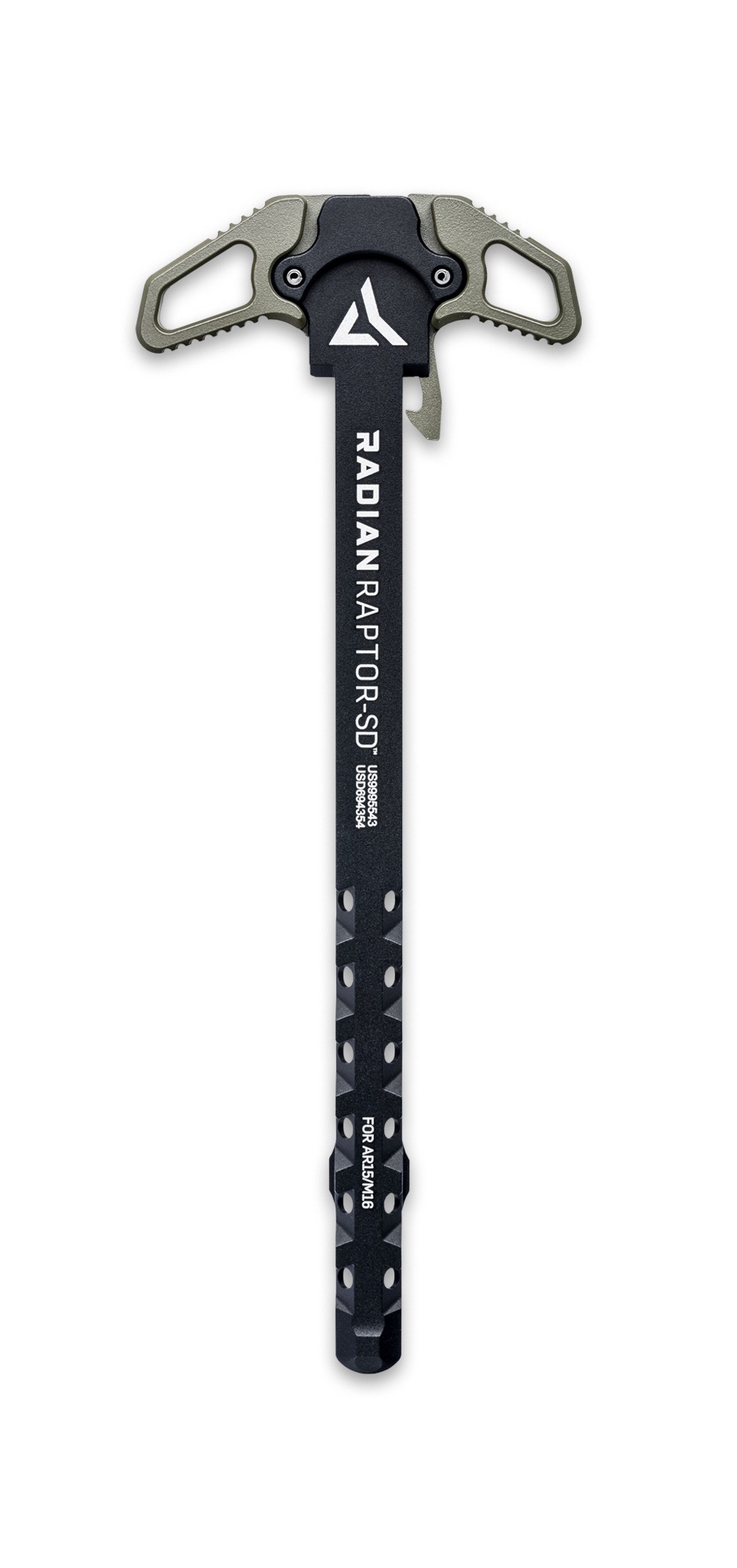 RAPTOR SD CHARGING HANDLE ODG - AMBI | SUPPRESSOR OPTIMIZED