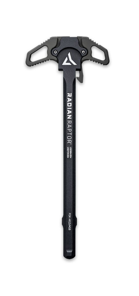 RAPTOR CHARGING HANDLE GREY - AMBIDEXTROUS