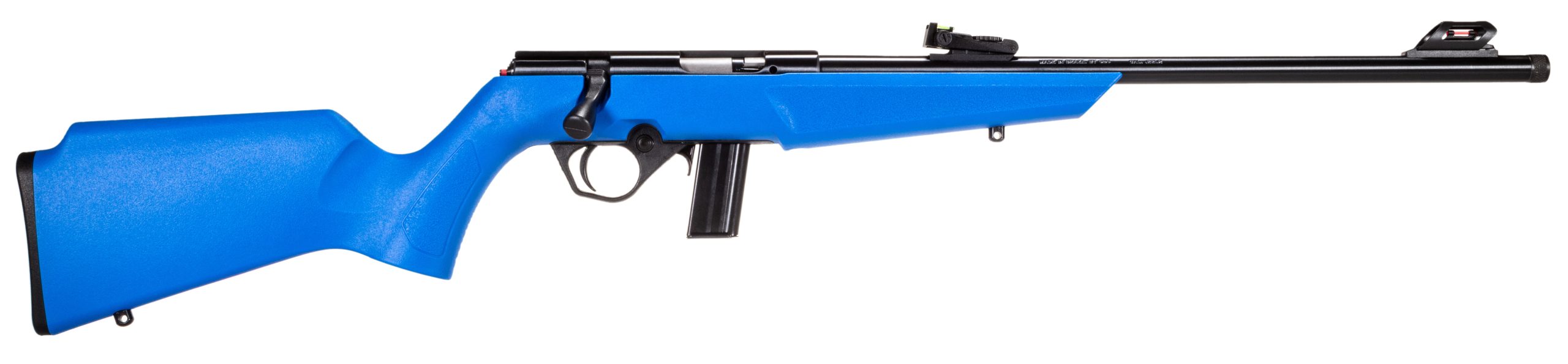 RB22 22LR BLK/BLUE 16.5" 10+1 - COMPACT | FIBER OPTIC SIGHTS