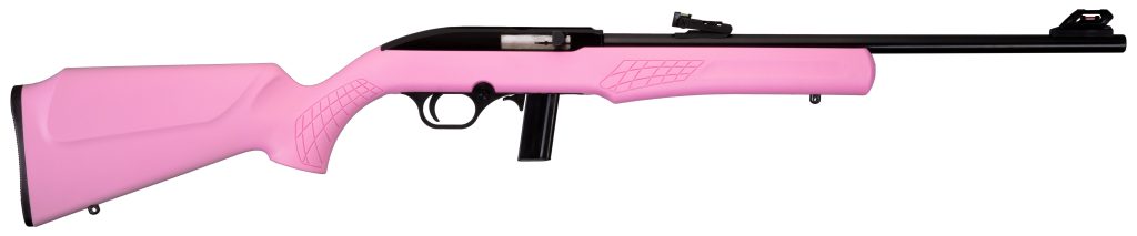 RS22 22LR BLK/PINK 18" 10+1 - SEMI-AUTO|FIBER OPTIC SIGHTS