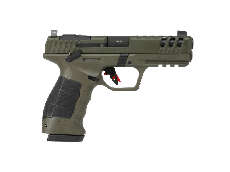 SAR9 GEN3 9MM ODG 4.4" 17+1 - OD GREEN CERAKOTE