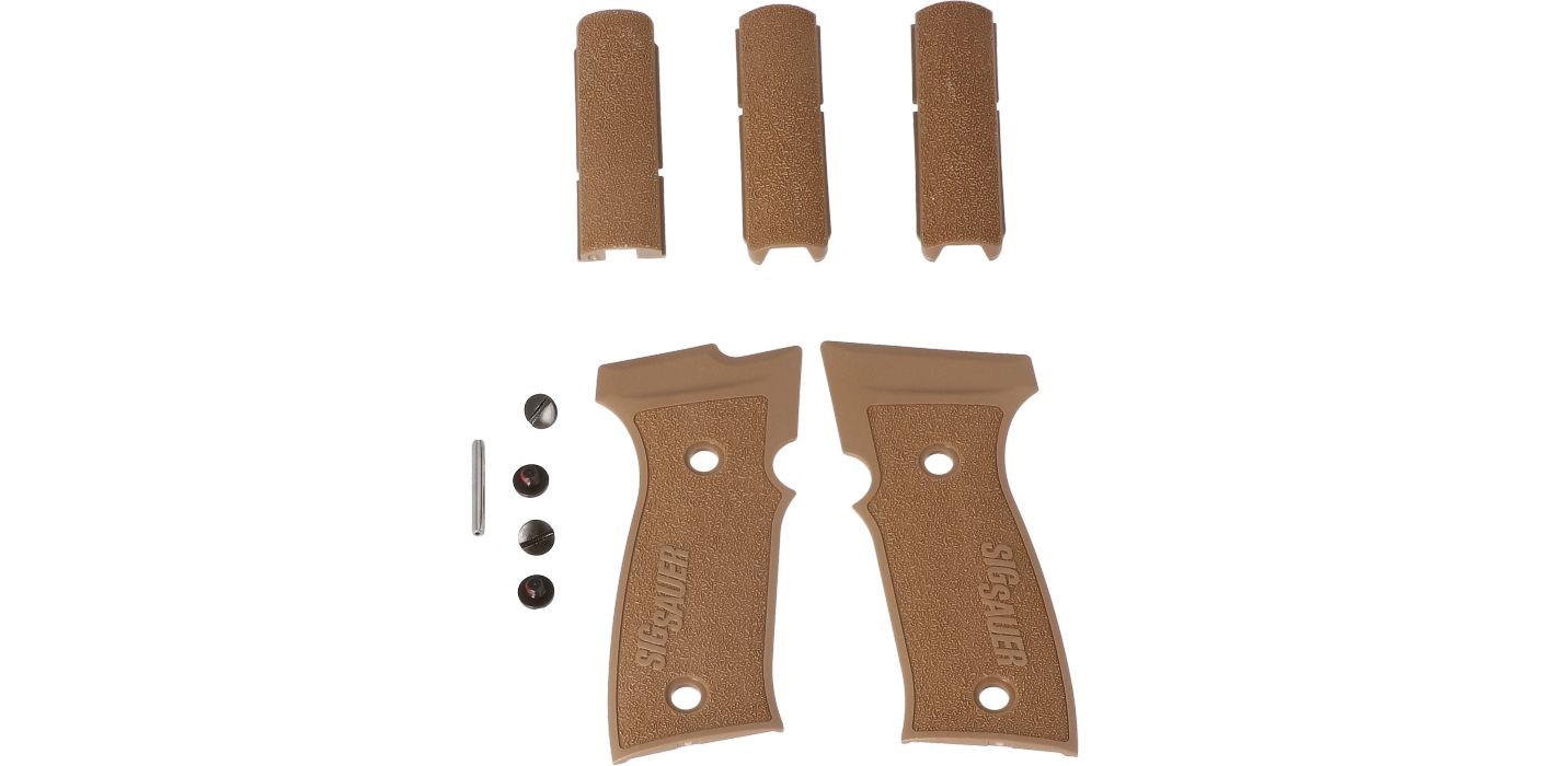 320 AXG GRIP SET COY # - 8901027 | SM/MD/LRG BACKSTRAPS