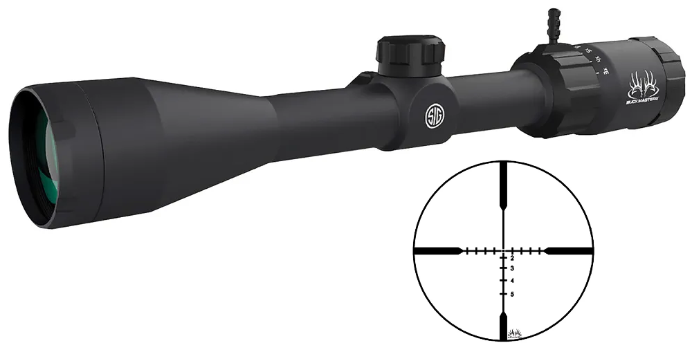 BUCKMASTERS 3-12X44 BDC BLACK - SOBM43001 | RIFLESCOPE