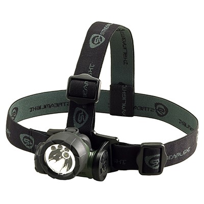 TRIDENT DIV 2 HEADLAMP GREEN - WHITE & GREEN LEDS | AAA