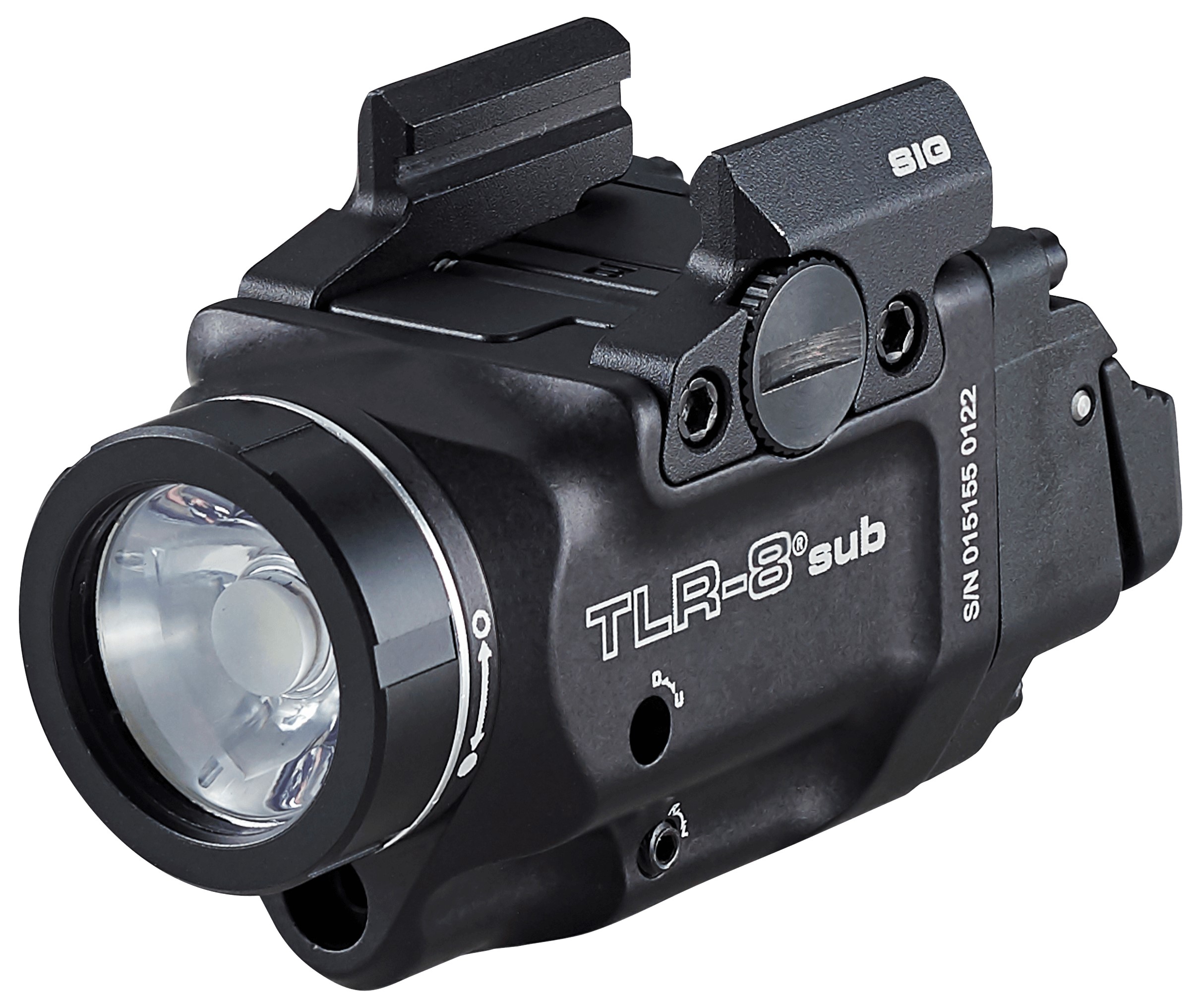 TLR-8 SUB 500LM P365 LGT/LSR - RAIL MOUNTED LIGHT|RED LASER