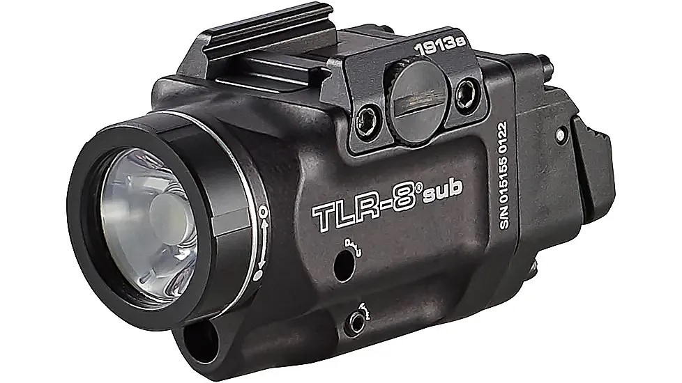 TLR-8 SUB 500LM M1913 LGT/LSR - RAIL MOUNTED LIGHT|RED LASER