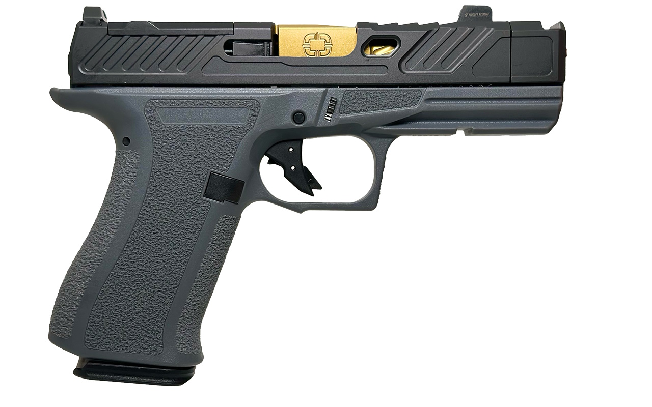CR920XP ELT 9MM GRY/BLK 15+1 - COMPENSATED | GRAY FRAME