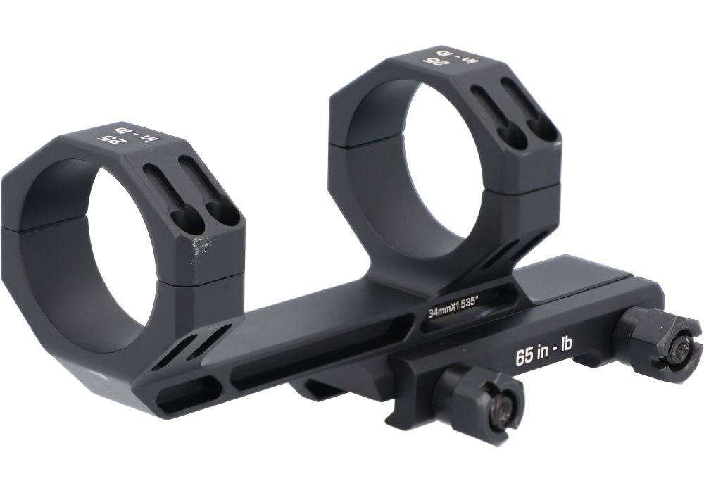 ALPHA MSR SCOPE MOUNT 34MM BLK - SOA20015