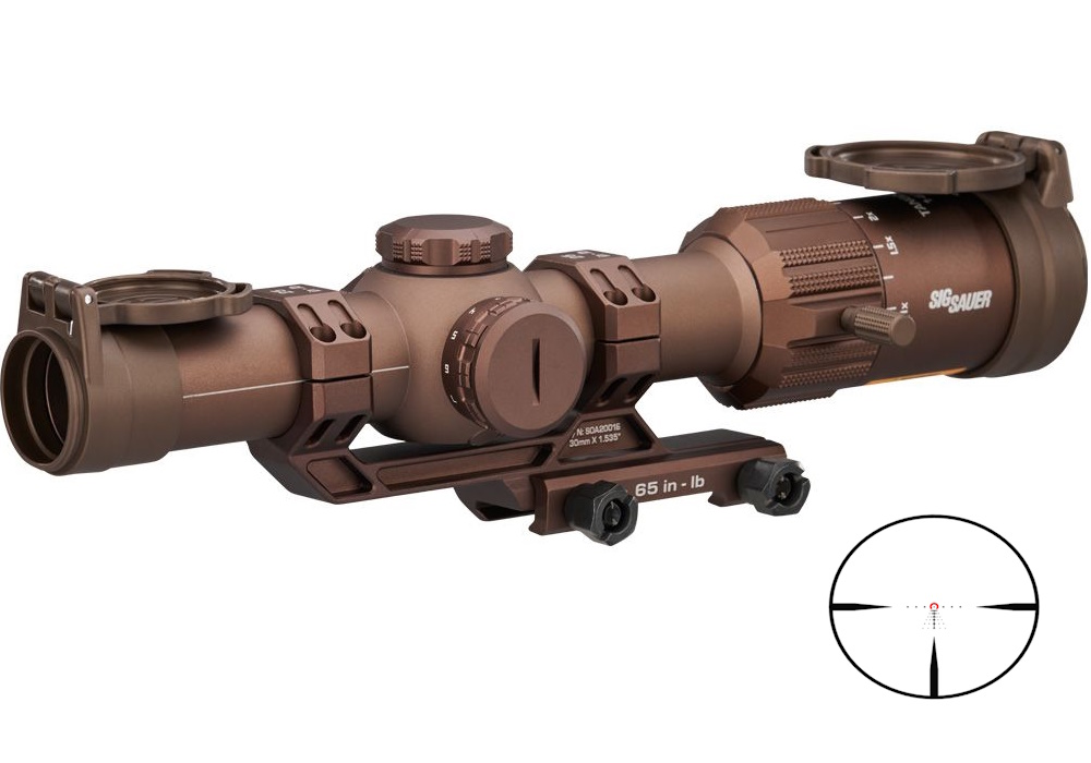 TANGO MSR 1-6X24 30MM COYOTE - SOTM61200|ILLUMINATED RETICLE