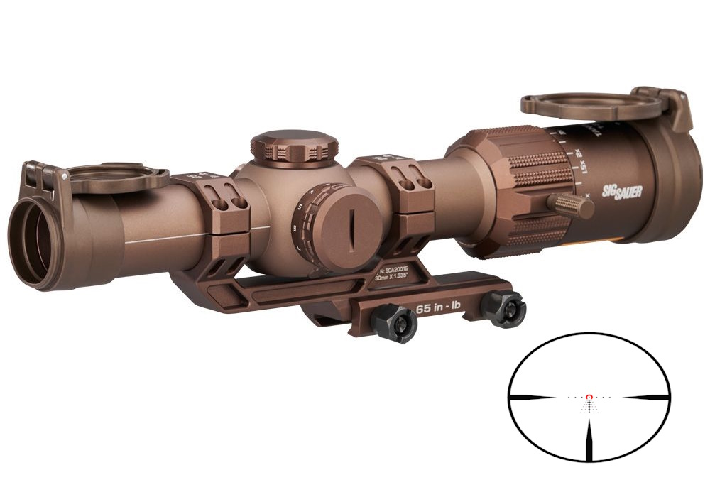 TANGO MSR 1-8X24 30MM COYOTE - SOTM81200|ILLUMINATED RETICLE