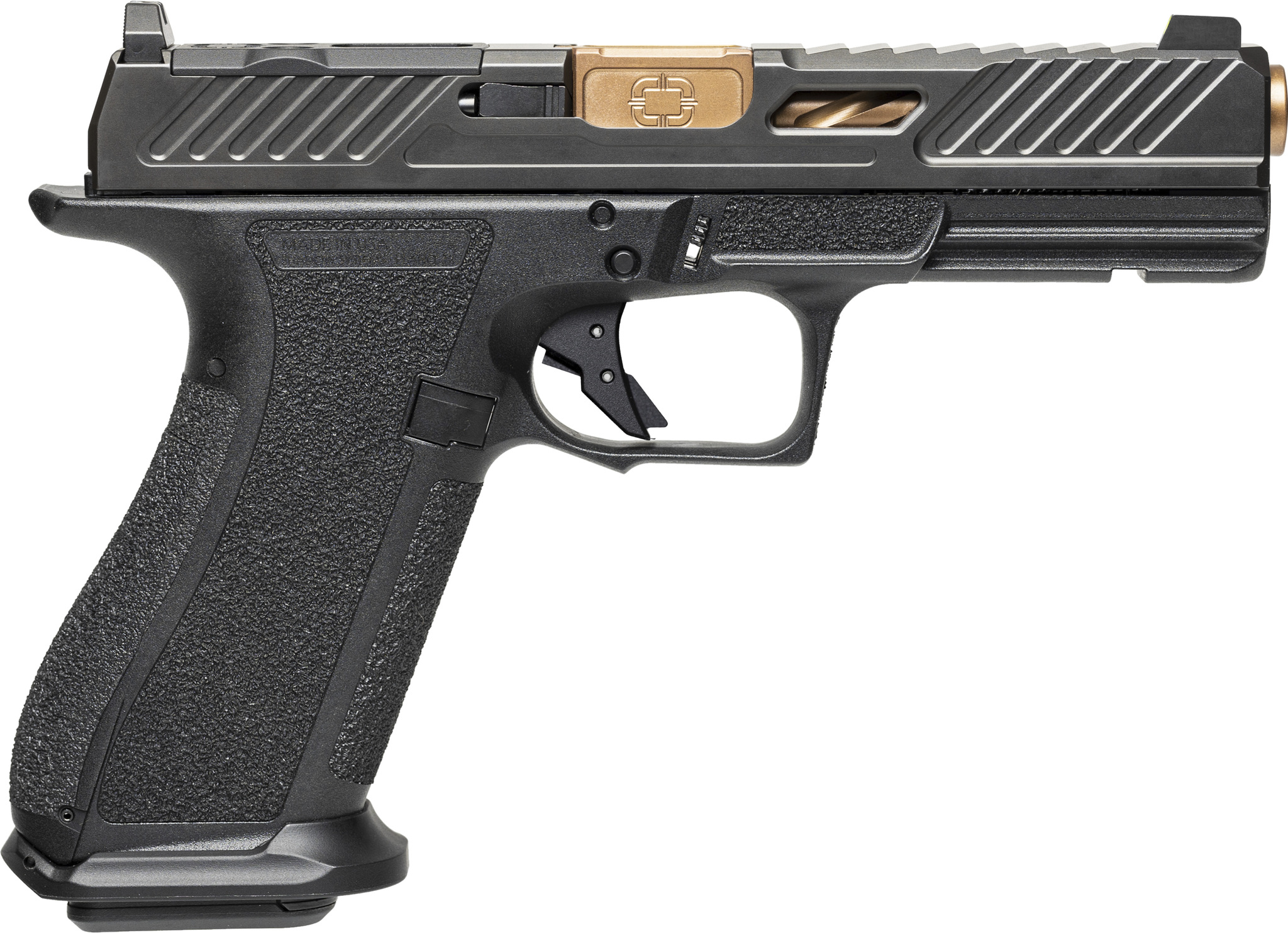 DR920 ELITE 9MM BK/BZ OR 17+1 - OPTIC READY