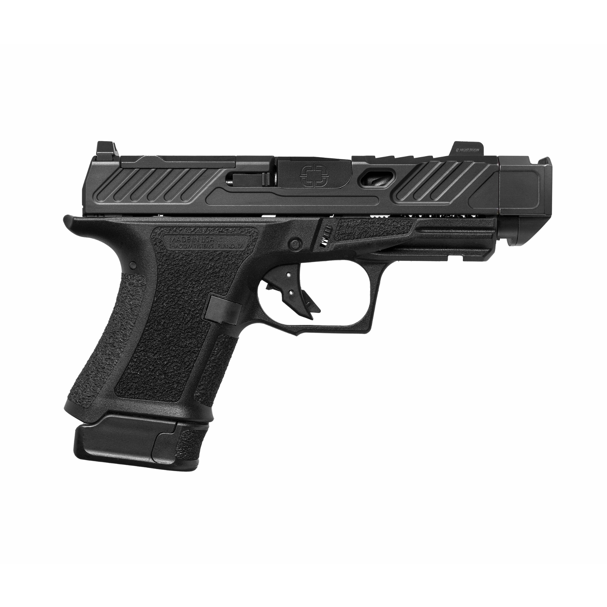 CR920P ELT 9MM BLK/BLK 13+1 - COMPENSATED BARREL